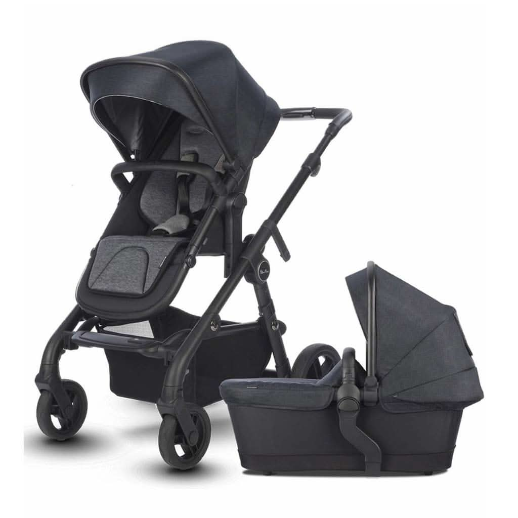 Double pram with bassinet hotsell