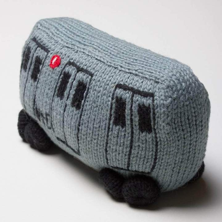 Buy Estella Organic Subway Train Car Newborn Rattles Baby Toys -- ANB Baby