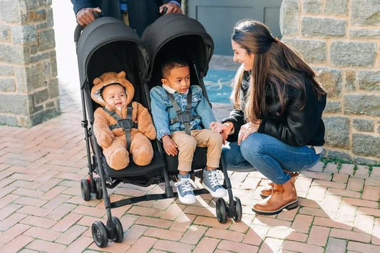 Double Strollers and City Living: How to Make It Work - ANB BABY