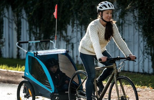 Why Thule Coaster XT is the Best Entry-Level Bike Trailer - ANB BABY