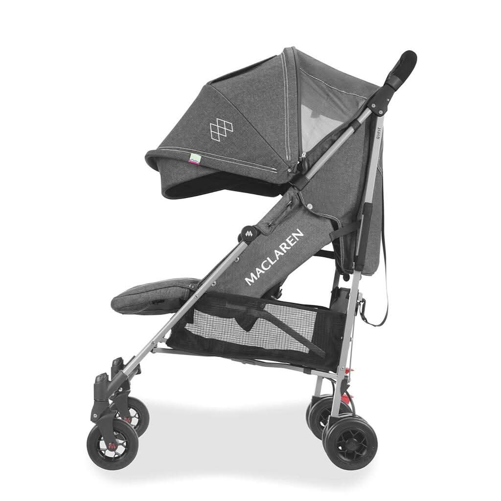 Maclaren Quest Arc Stroller, Charcoal Denim