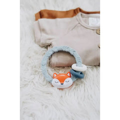 Itzy Ritzy Silicone Teether with Rattle Fox_1-ANB Baby