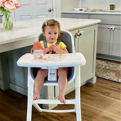 4moms Connect High Chair, White-Gray_2 - ANB Baby