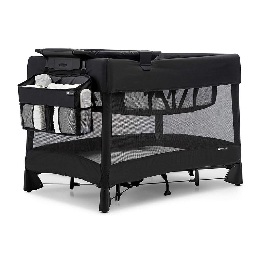 4moms Breeze Playard Diaper Caddy, Black, ANB BABY