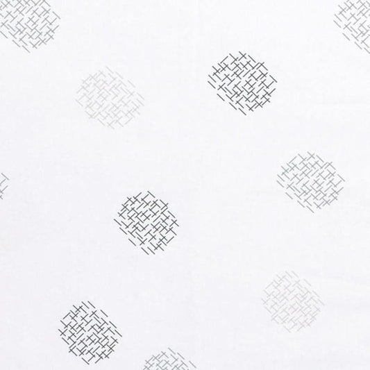 4moms Breeze Playard Sheet, Cotton White Crosshatch, Single Pack, ANB BABY