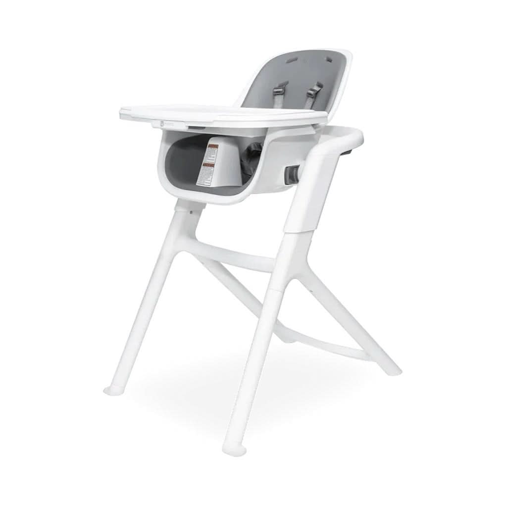 4moms Connect High Chair with Magnetic Guide Tray, White / Grey, ANB BABY