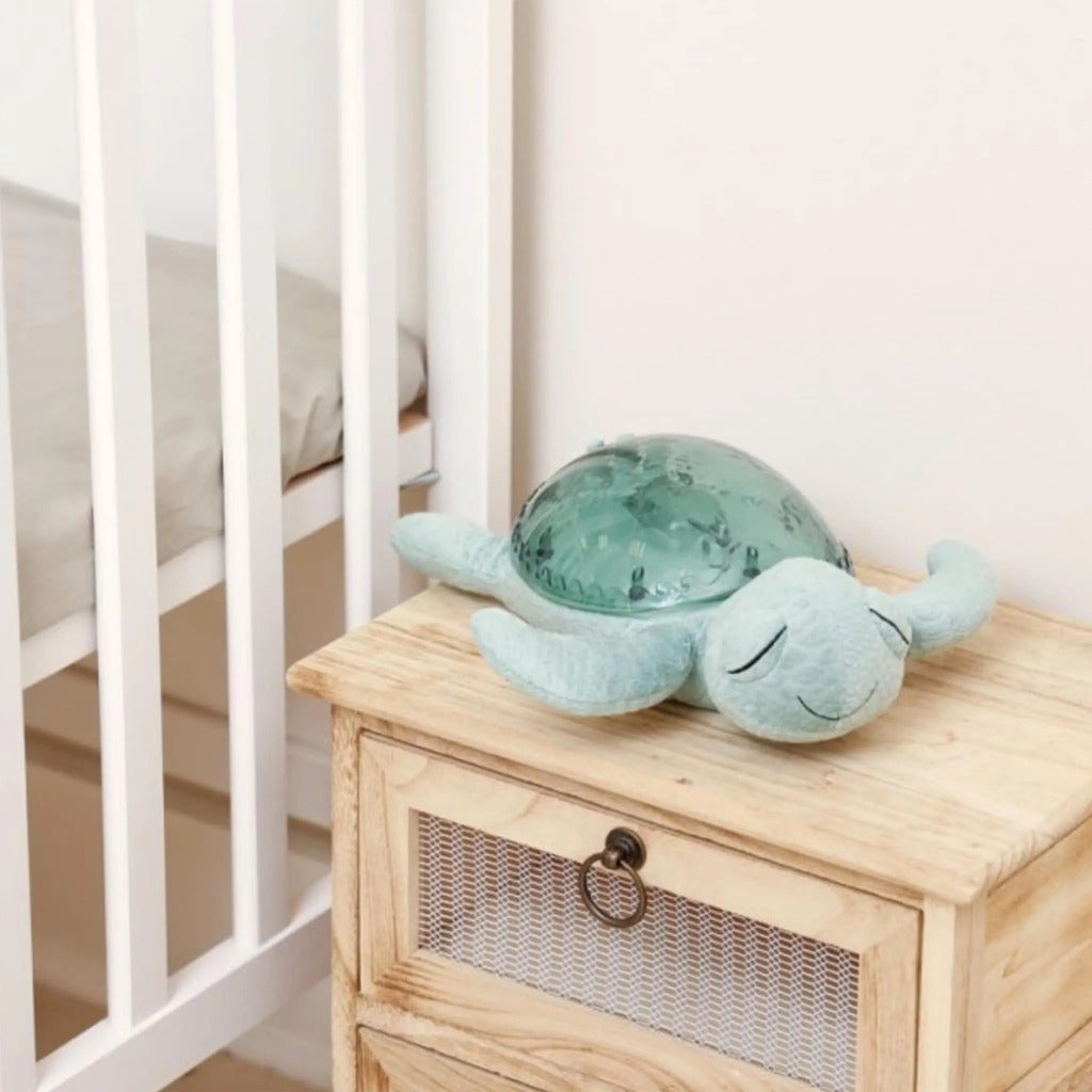 Cloud B Tranquil Turtle Rechargeable Nigth Light, Green, Lifestyle 1 - ANB Baby