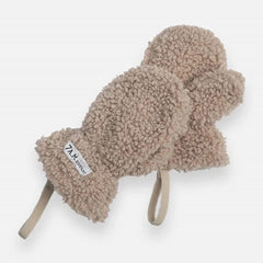 7 A.M. Enfant The Cub Mitten & Hat Set, Oatmeal Teddy, ANB BABY