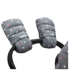 7 AM Enfant Warmmuffs 212 - Grey Dots, ANB BABY