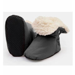 7AM Enfant Baby Booties, Benji, Smokey Grey, ANB BABY