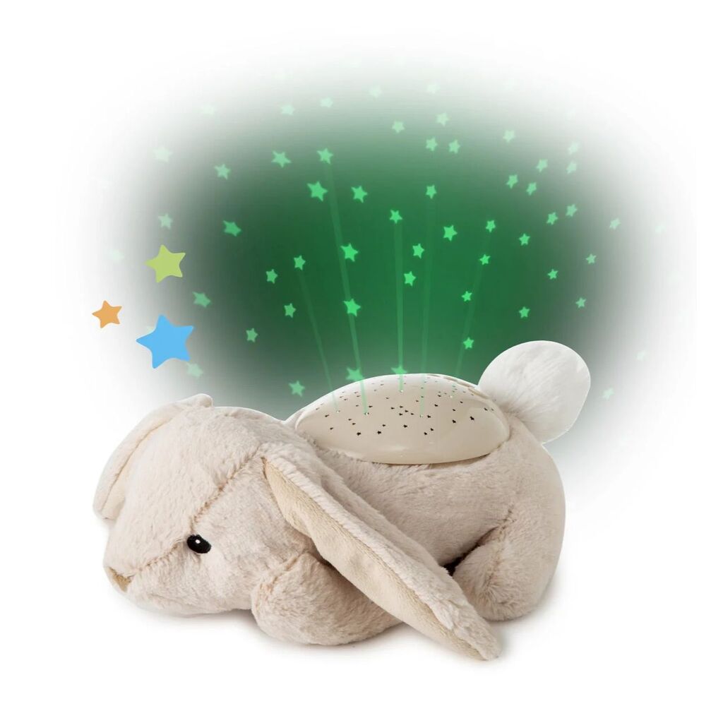 Cloud B Twilight Buddies Bunny, Side View - ANB Baby