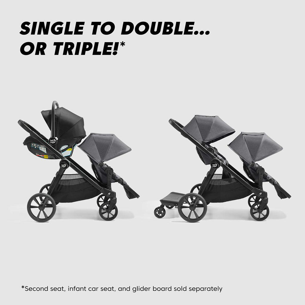 Baby Jogger City Select 2 Base Stroller-Radiant Slate_4 - ANB Baby