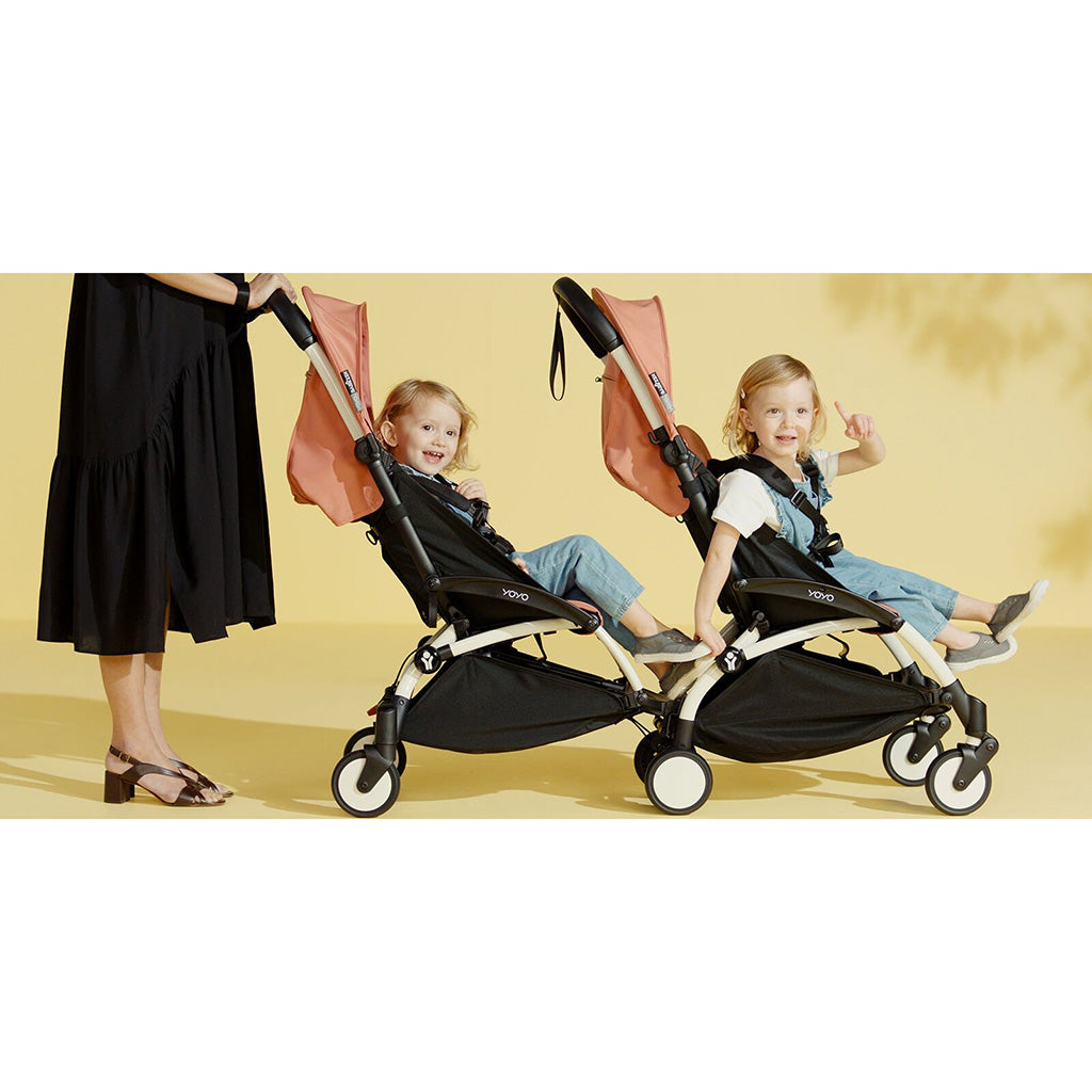 Babyzen YOYO Connect Frame Stroller-White_2 - ANB Baby