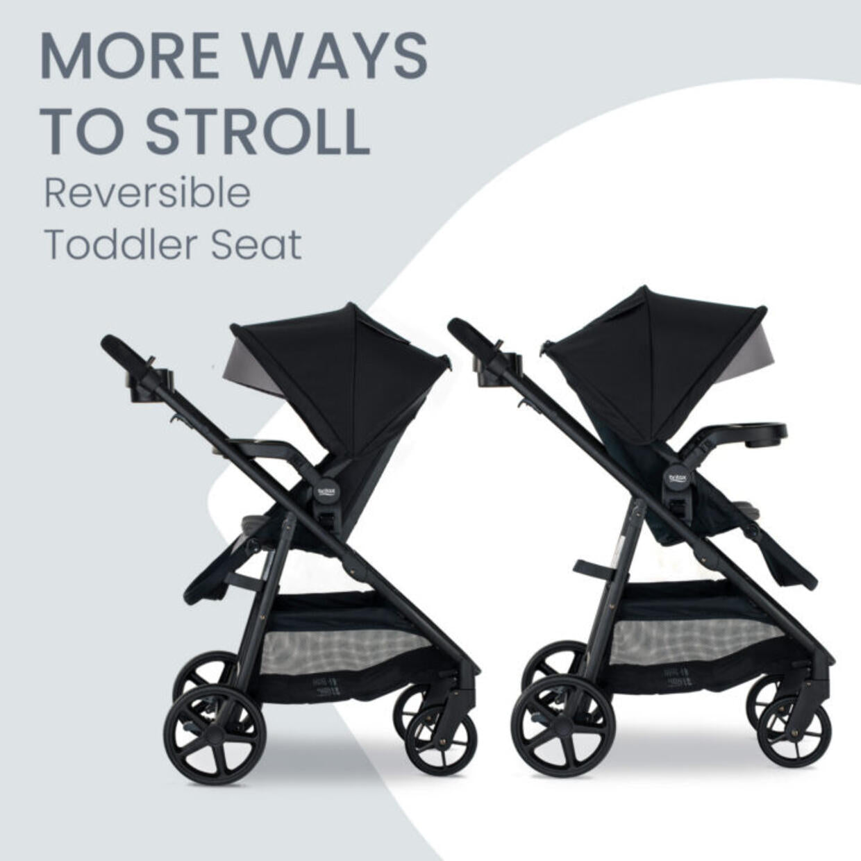 Britax Brook+ Stroller, Graphite Onyx_3- ANB Baby