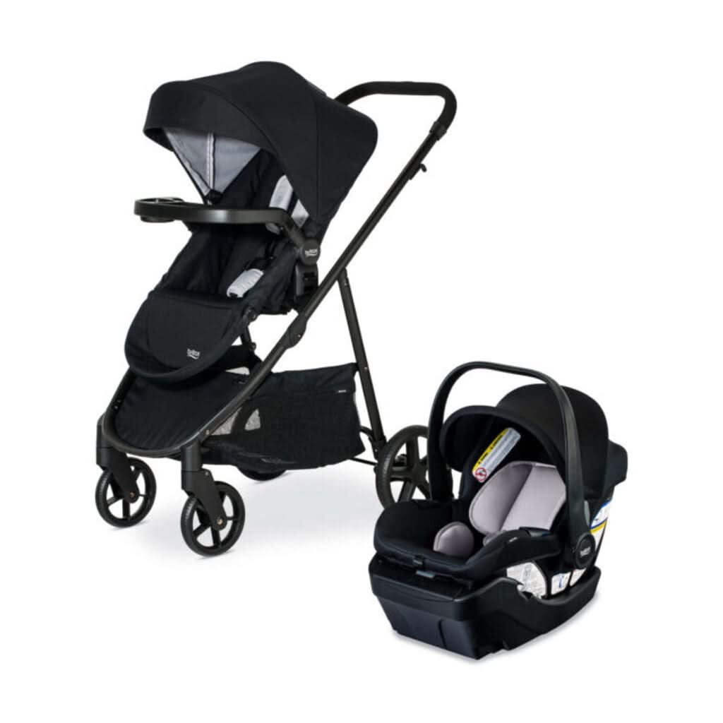 Britax Willow Brook Travel System Glacier-Onyx, Side - ANB Baby