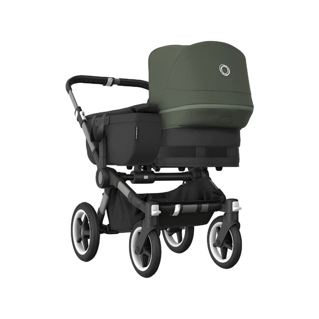 Bugaboo-Donkey-5-Mono-Complete-Stroller,-Graphite-Midnight-Black-Forest-Green,-Main - ANB Baby