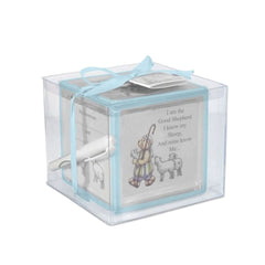 Child-To-Cherish-Christening-Block,-Blue - ANB BABY