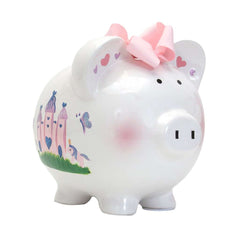 Child To Cherish Princess Castle Piggy Bank, Main - ANB BABY