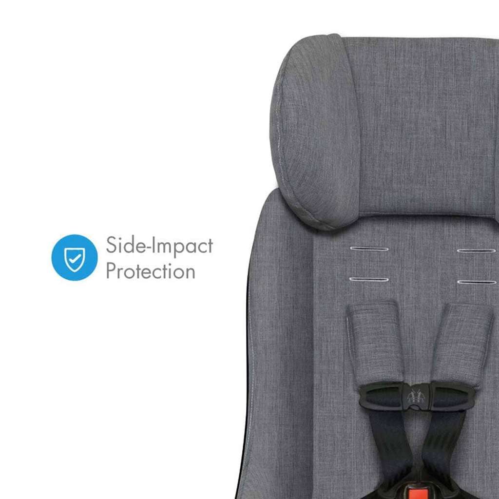 Clek Fllo Convertible Car Seat, Side Impact Protection View - ANB BABY