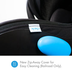 Clek Liing Infant Car Seat,railroad-ziip-cover - ANB BABY