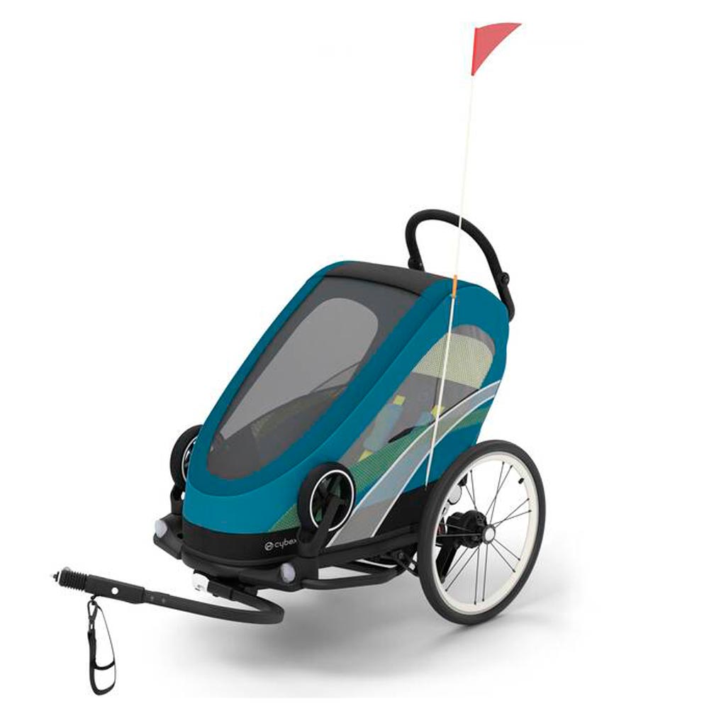 Cybex-Zeno-Bike-Trailer_- maliblue - ANB BABY