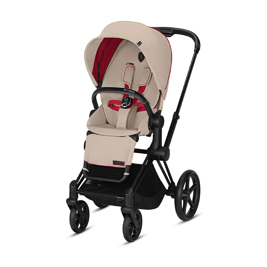 Cybex Priam Ferrari Lux Seat Stroller-Silver_1 - ANB Baby