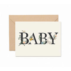 Ginger-P.-Designs-Baby-Floral-Greeting-Card - ANB BABY