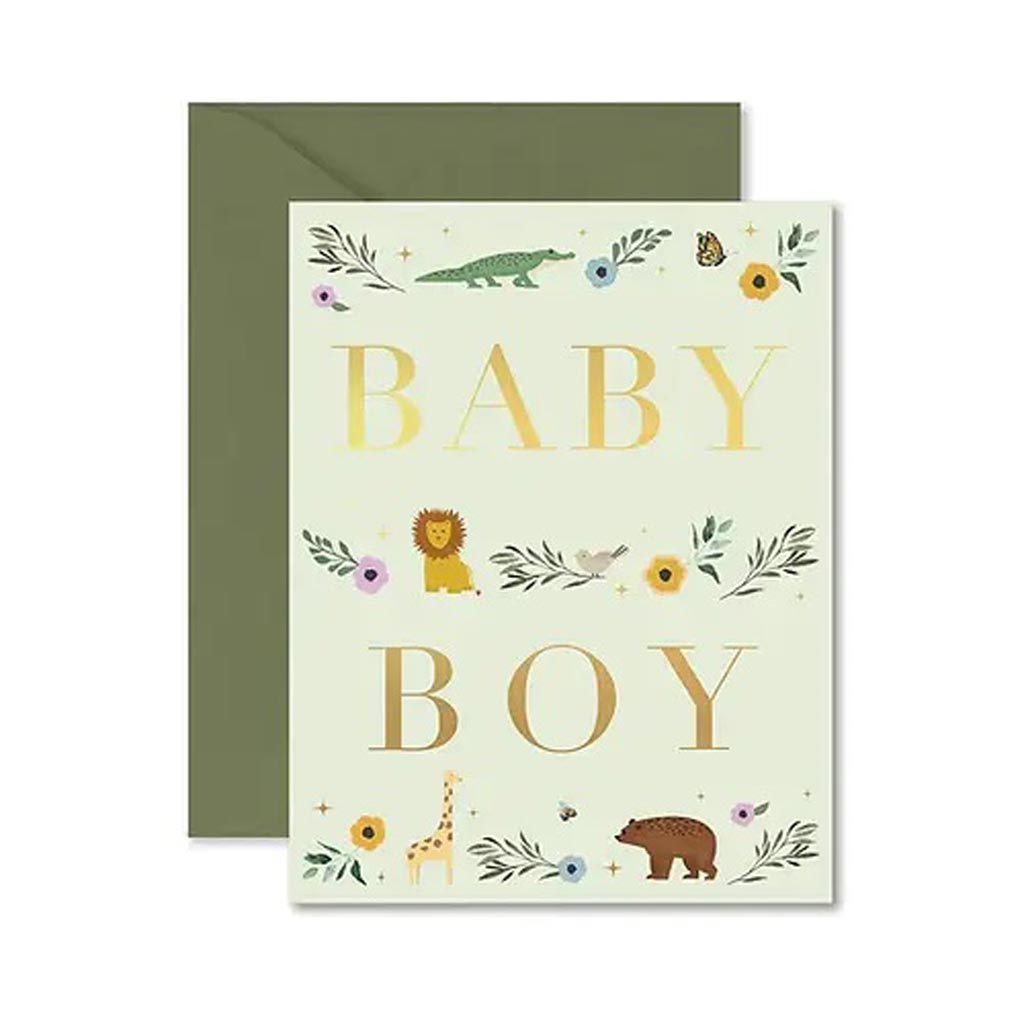 Ginger P. Designs Baby Boy Storybook Greeting Card - ANB BABY