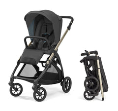 Inglesina Electa Stroller, Upper Black_Main- ANB Baby