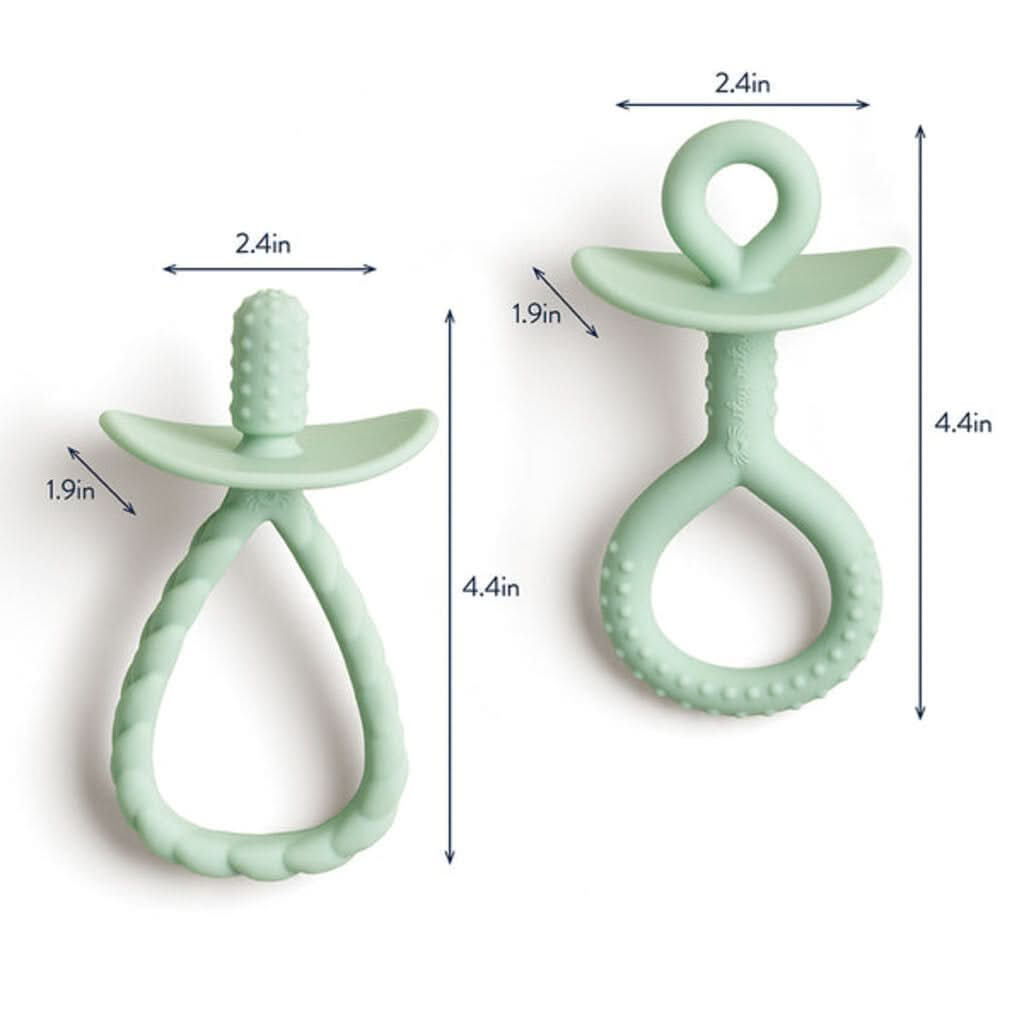 Itzy Ritzy Pre-Feeding Teether Set, Green_3-ANB Baby