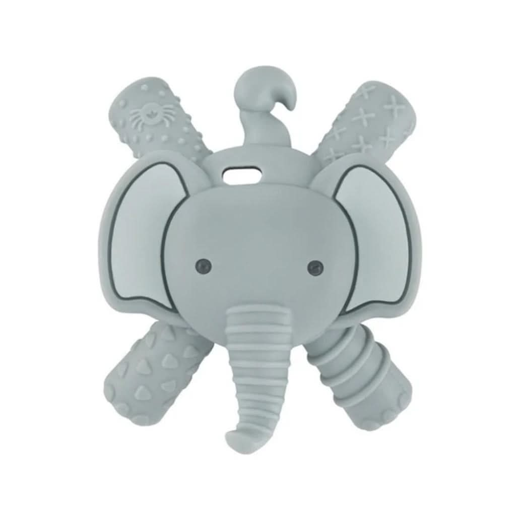 Itzy Ritzy Silicone Molar Teether, Elephant Main - ANB Baby