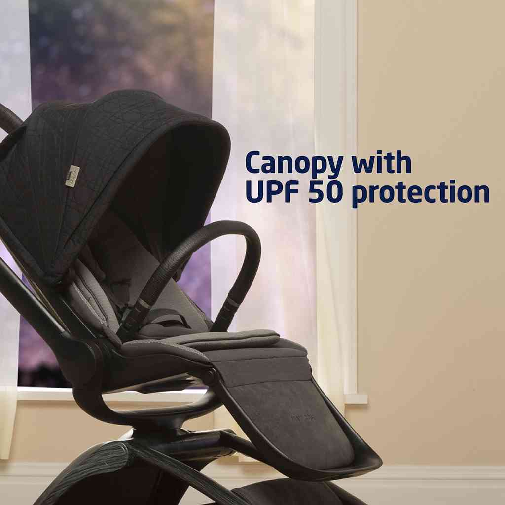 Maxi-Cosi Tana 360° Rotating Modular Stroller-Onyx Heritage-Canopy - ANB BABY