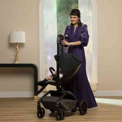 Maxi-Cosi Tana 360° Rotating Modular Stroller-Onyx Heritage-Lifestyle view 3 - ANB BABY