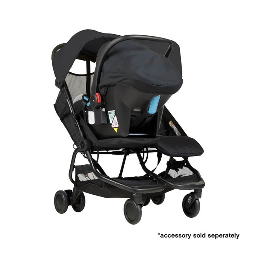 Mountain_Buggy Nano Duo V1 Stroller-Black_6 - ANB Baby