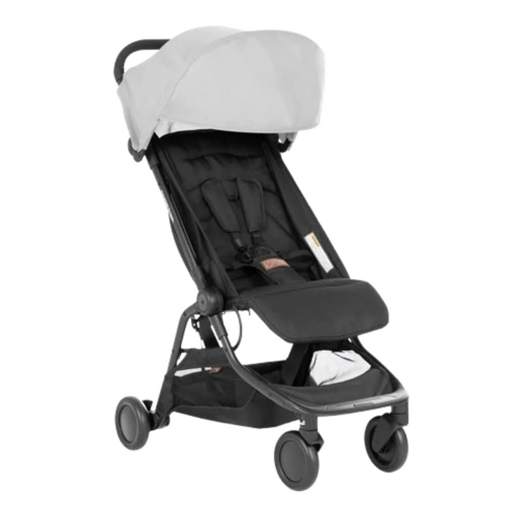 Mountain_Buggy_Nano_2020+_V3_Stroller__Silver__Main - ANB Baby