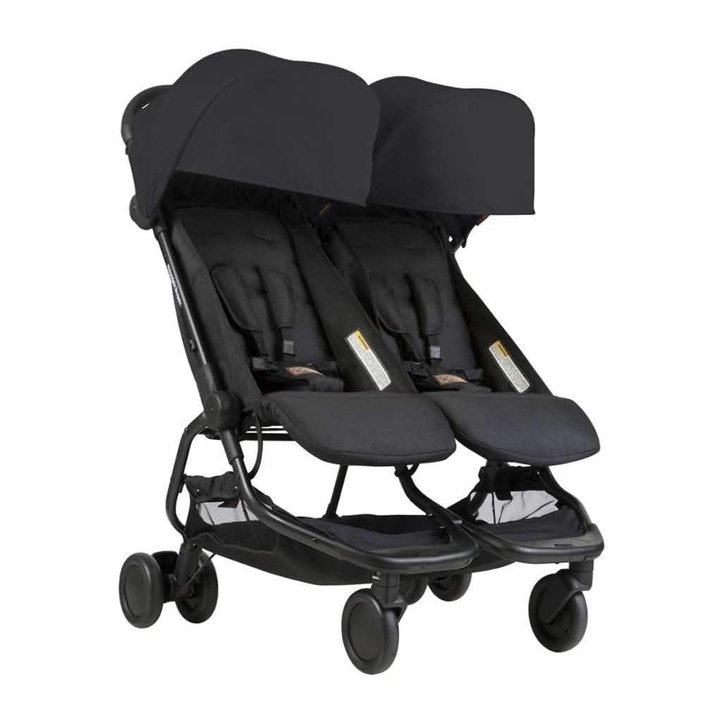 Mountain Buggy Nano Duo V1 Stroller-Black_1 - ANB Baby