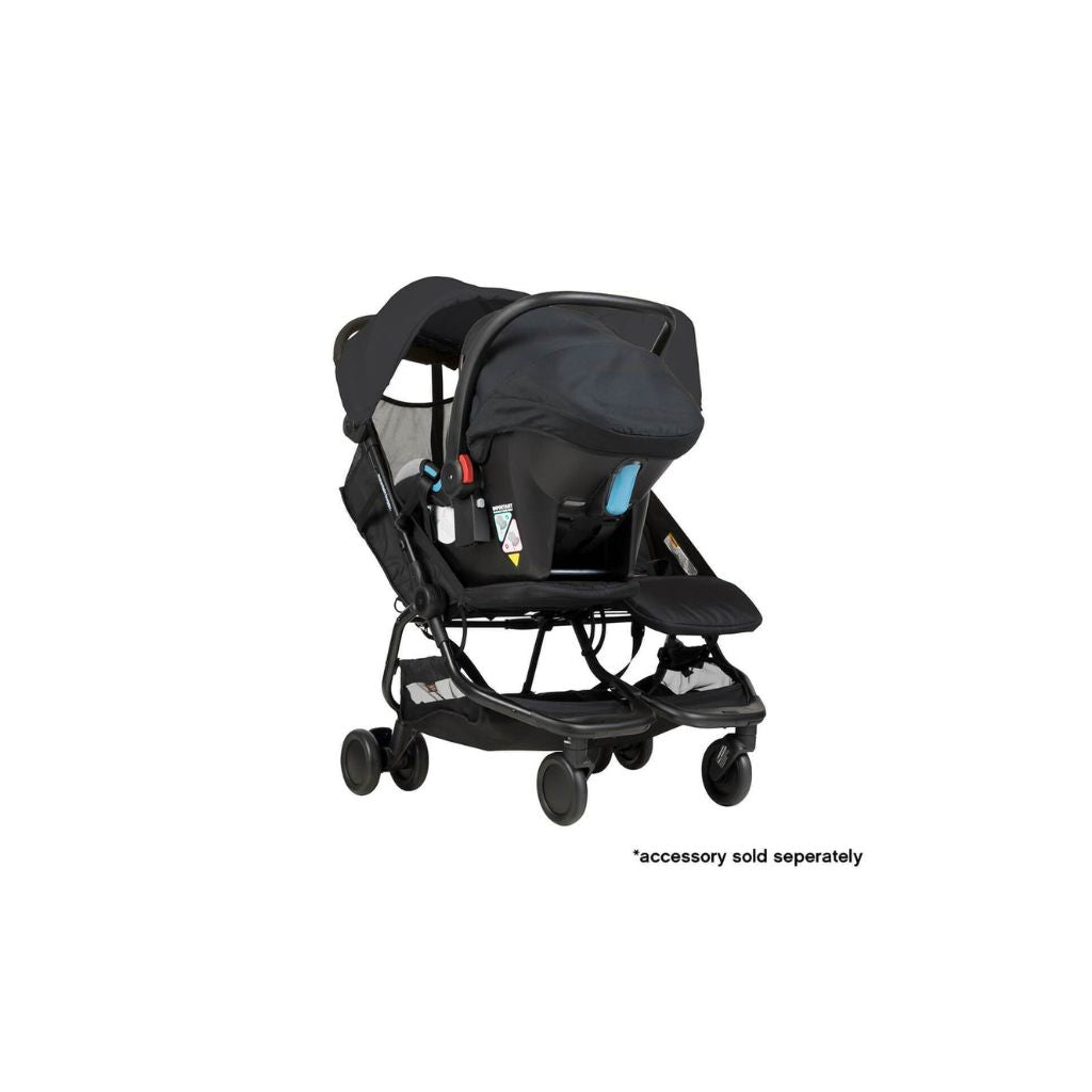 Mountain Buggy Nano Duo V1 Stroller-Black_6 - ANB Baby