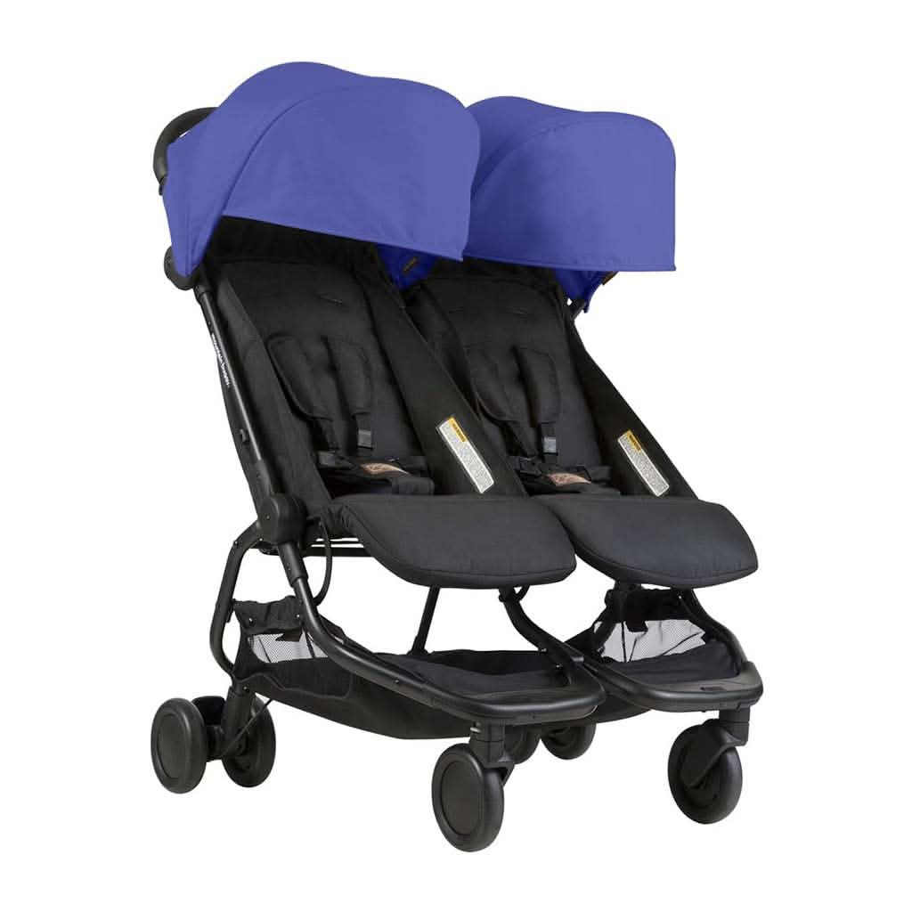 Mountain Buggy Nano Duo V1 Stroller-Nautical Blue_11 - ANB Baby