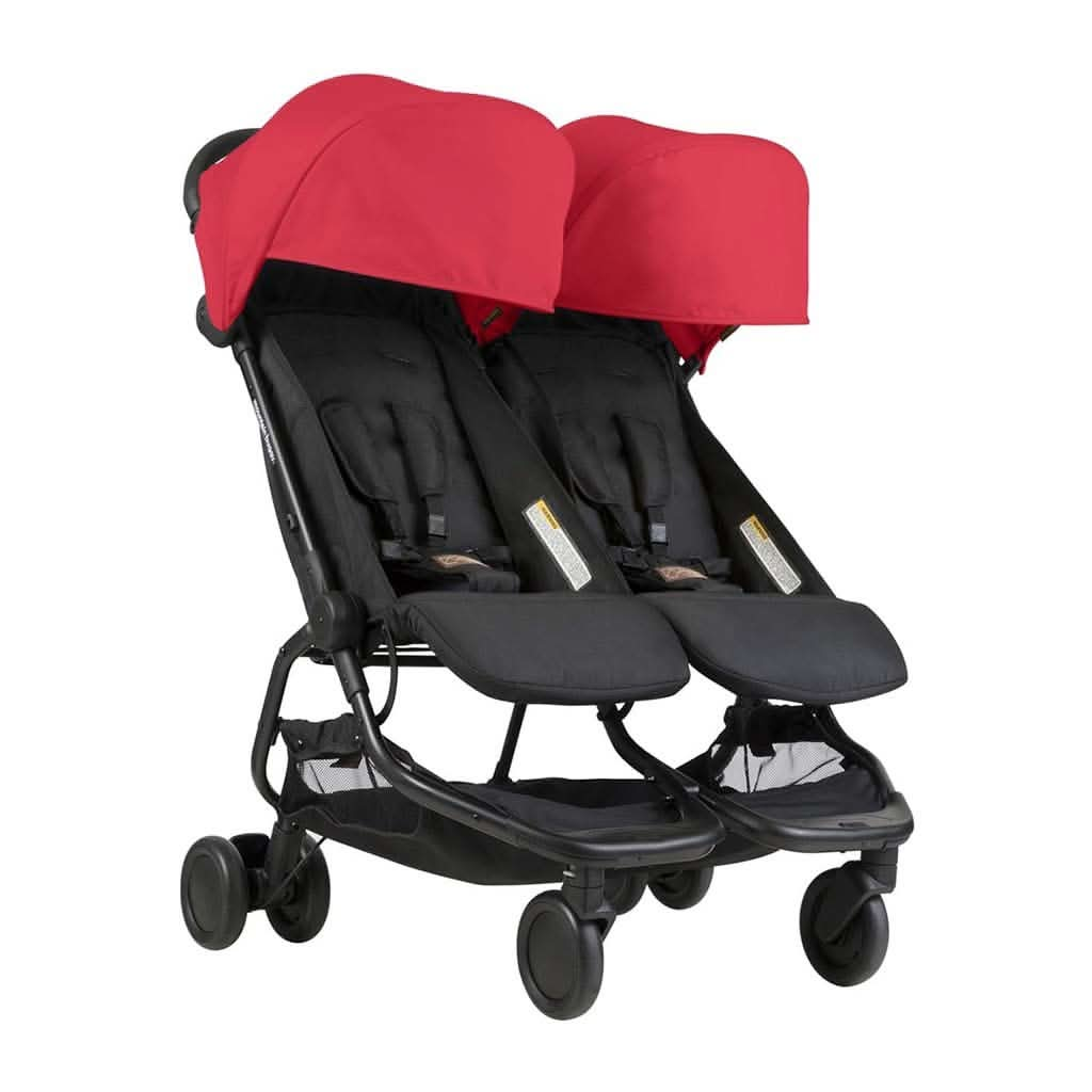 Mountain Buggy Nano Duo V1 Stroller-Ruby_9 - ANB Baby