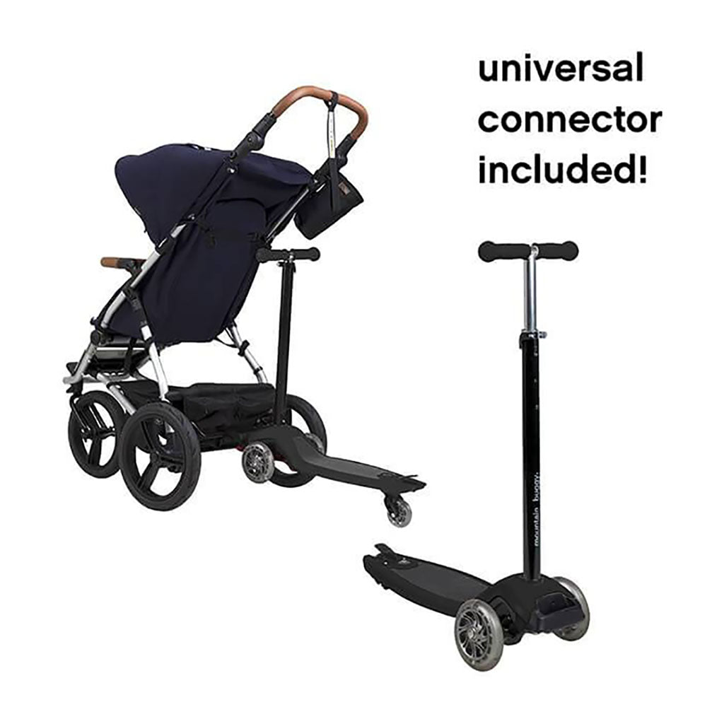 Mountain Buggy V1 Freerider with Universal Connector-Black_6 - ANB Baby