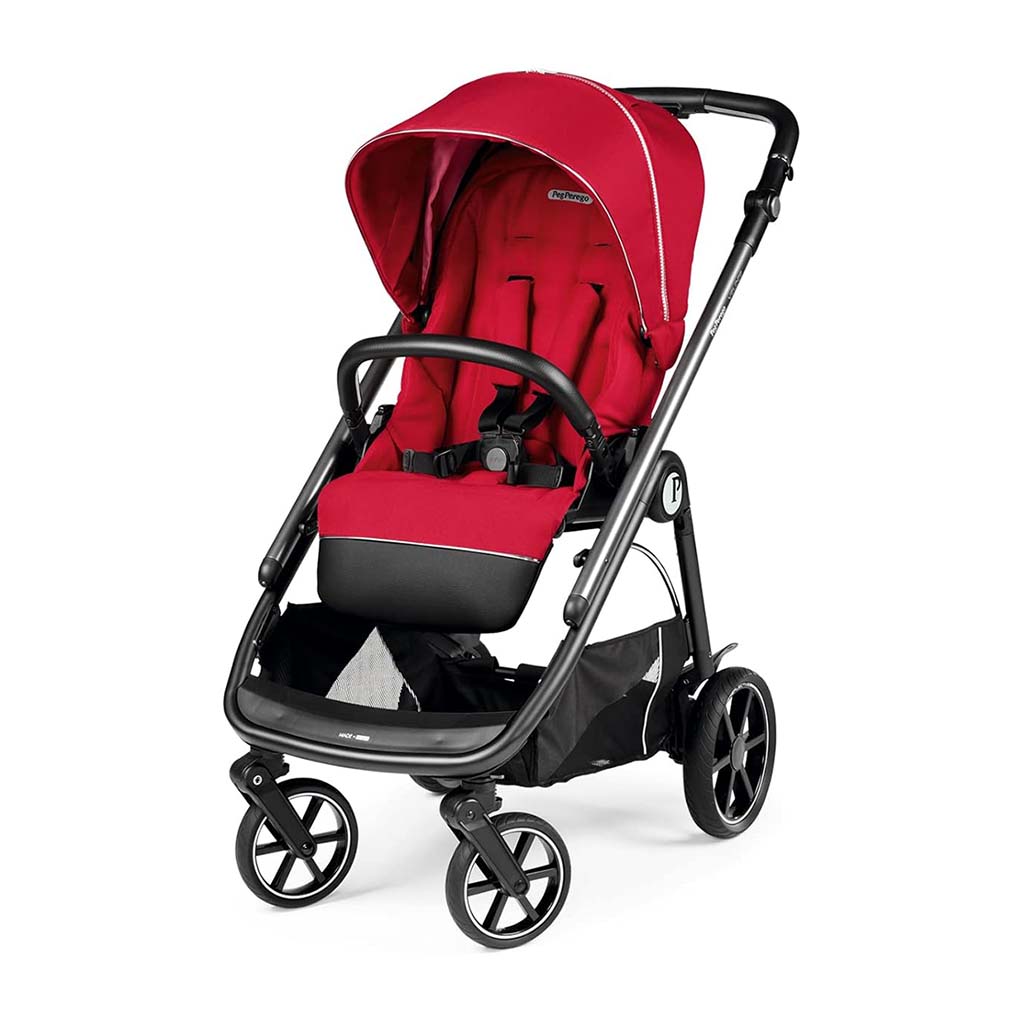 Peg Perego Veloce Stroller-Red Shine_10 - ANB Baby