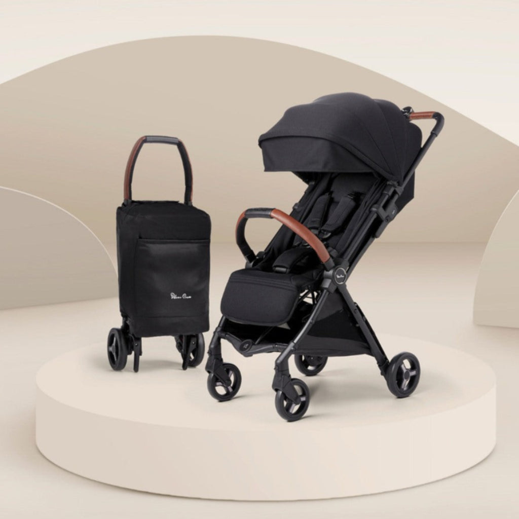 Silver Cross Jet 4 Stroller-Black - ANB Baby