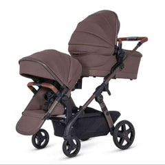 Silver Cross Wave 3 Single-To-Double Stroller, Caramel-Maine view-ANB BABY