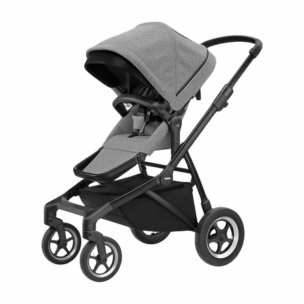 Thule Sleek Stroller-Black Grey Melange_10 - ANB Baby