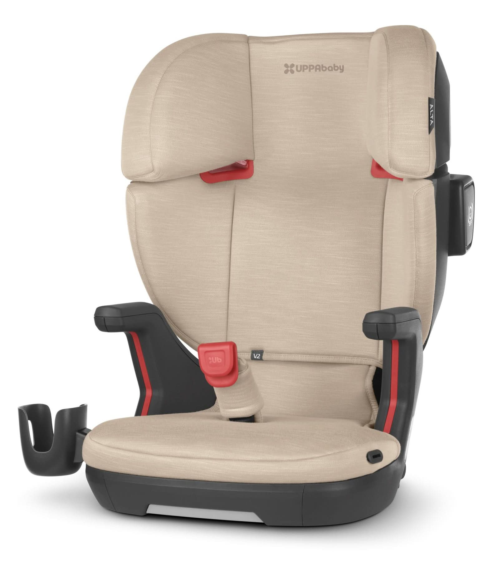 UPPAbaby ALTA V2 Booster Seat, Kavneer: Almond Melange --ANB Baby