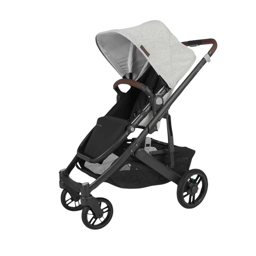 UPPAbaby_CRUZ_V2_Stroller-White_and_Grey_Chenille_1 - ANB Baby