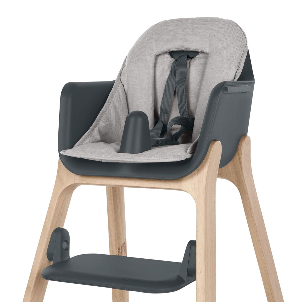 UPPAbaby High Chair Cushion, Grey, Attached with high chair - ANB BABY