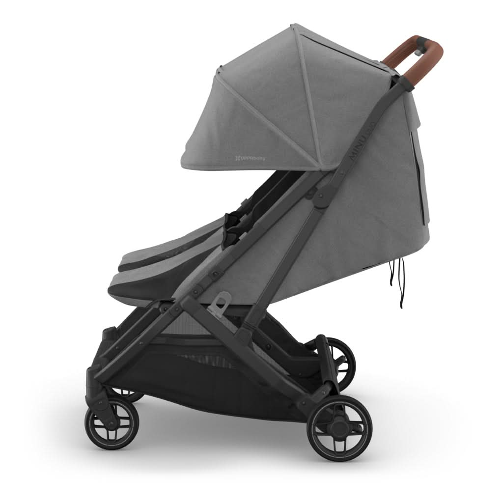 UPPAbaby Minu Duo Stroller, Greyson-Side Left Facing From Birth - ANB BABY