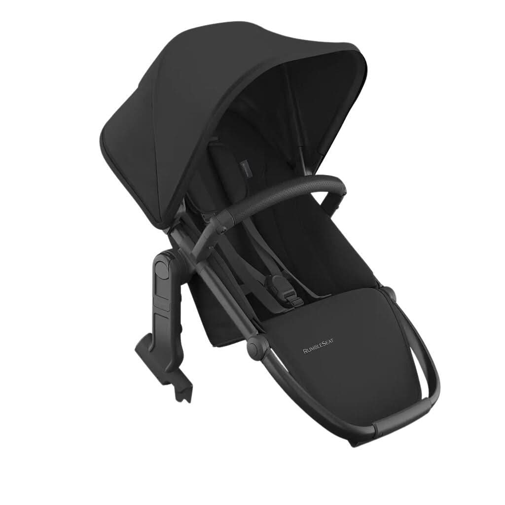 UPPAbaby RumbleSeat V3,Jake-Charcoal-Carbon Frame-Black Leather - ANB Baby