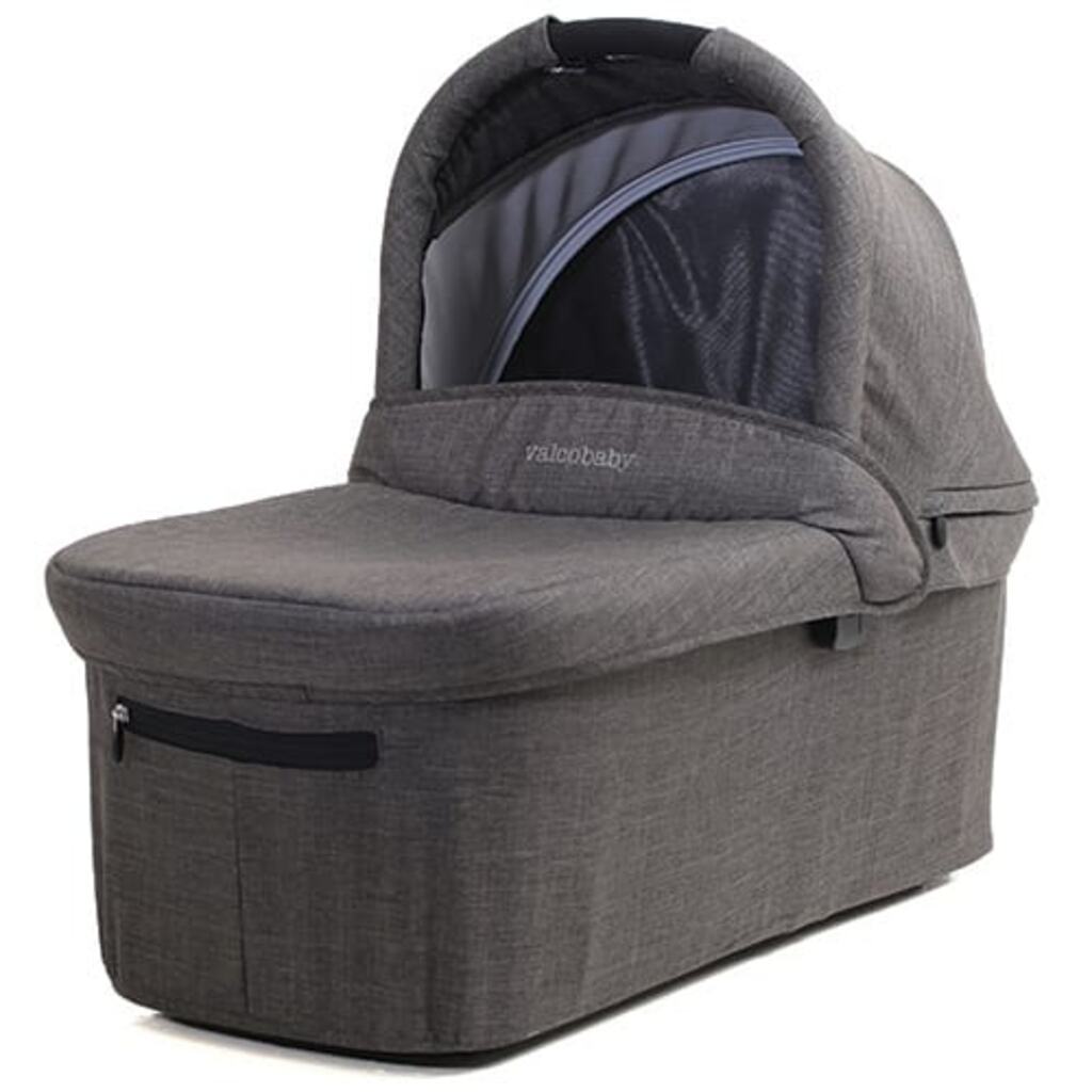 VALCO Baby Snap Duo Trend Bassinet_Charcol - ANB Baby